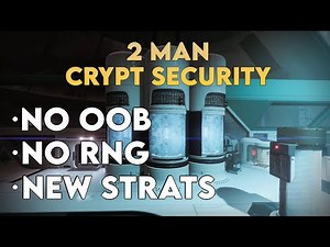 Destiny 2: How to 2-Man Crypt Security No OOB (No RNG, New Strats)