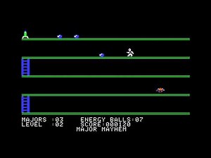 Major Mayhem short play (Apple II - John Romero)