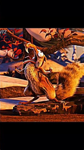 Scrat’s Coldest Aura 🗿🔥 | Ice Age Edit | #shorts #edit #animation #fyp