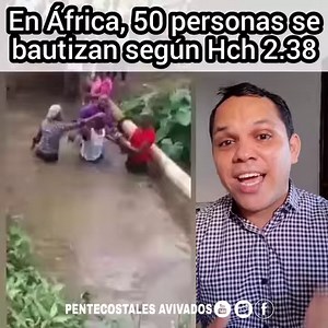 324K views · 753 reactions | En Kenia- África, cincuenta personas se entregan a Cristo y se bautizan en su Nombre para el perdón de pecados. | Pentecostales Avivados | Facebook