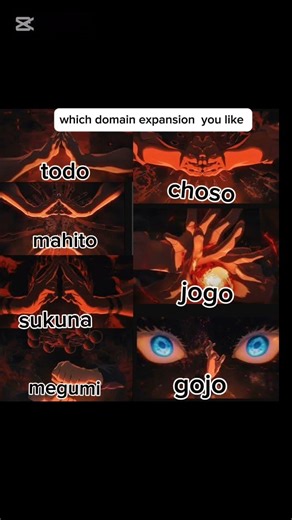 Title:Jujutsu Kaisen All Domain Expansion Hand Signs | Gojo, Sukuna, Megumi, Mahito, Jogo, Chosotodo