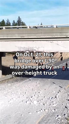 Job done early ✅ After an over-height truck damaged the Bullfrog Road overpass above westbound I-90 near Cle Elum in October, crews jumped into action and delivered big. Working under emergency authorization, WSDOT and contractor Garco Construction rebuilt the bridge using precast concrete beams to speed up construction and reduce traffic impacts. As a result, the overpass is now open weeks ahead of schedule, restoring access for the community in just 86 days. Crews will return in the spring to 
