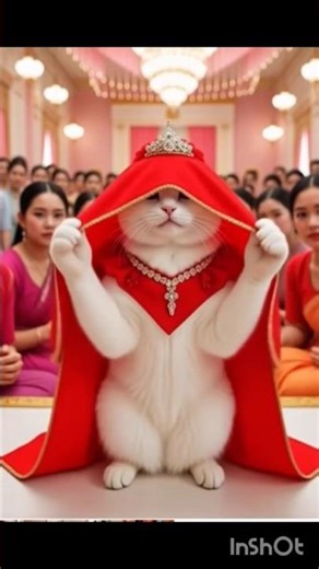 Bride Cat Shocks Everyone at the Wedding Hall 😹💄💍 #funny #catvideos