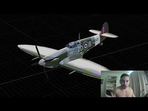 Texturing a Spitfire in 5 Minutes | Blender Tutorial (Arijan)