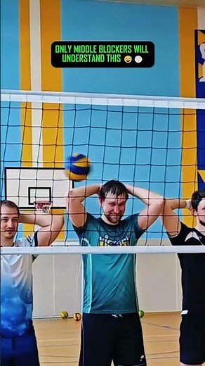 Only Middle Blockers Will Understand This 😅🏐