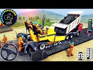 Construction Vehicles 3D - Real Excavator Simulator Road Builder -Android GamePlay