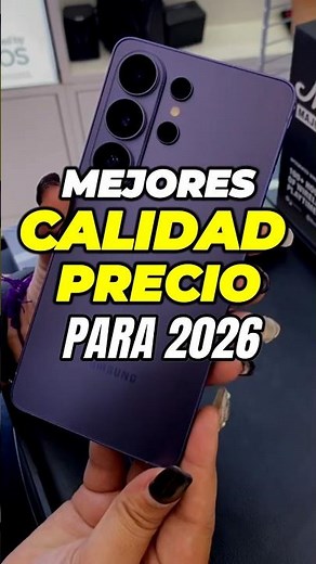 TOP 10 MEJORES TELÉFONOS CALIDAD PRECIO 2026 #telefono #tech #celular #tecnologia #samsung