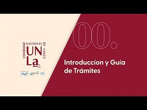 Introducción y guía de trámites