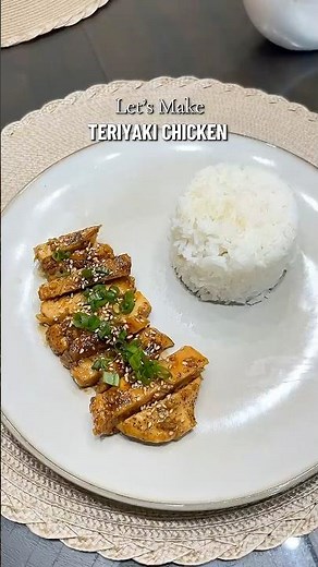 Easy Teriyaki Chicken Recipe! #recipe #easyrecipe #teriyakichicken #dinnerideas
