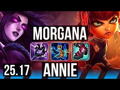 MORGANA vs ANNIE (MID) | EUW Master | 25.17