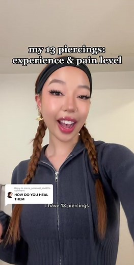 Piercing Tour: Pain Levels & Healing Experience