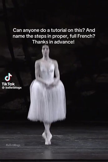 Would love to see a full tutorial by a certified ballet teacher on the 'Tok! @BalletForAll @geekyballerina @Vaganova ballet #GiselleActII #BalletChallenge #RomanticBallet