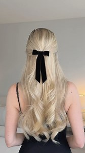 22K views · 306 reactions | Easy Valentine’s Day Hairstyle❤️ #valentineshair #valentinesdayhair #valentinehair #hairbow #hairbows #bowhairclip #halfuphairstyle #jenniferbehr | Alex Gaboury | Facebook