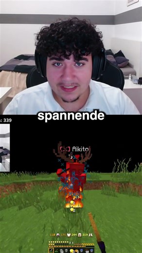 Dionyo stellt einen Weltrekord auf #minecraft #uhc #pvp #deutsch #shorts