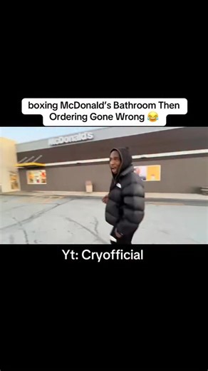 Cry on Instagram: "Boxing McDonald’s Then Ordering Food Gone Wrong 😂 New Video Out Now Link In Bio (Yt:Cryofficial)❤️ #viral #cryofficial #reels #youtube"
