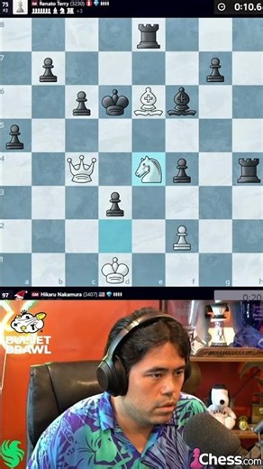 3507 Brilliant Moves, Chat "Bg6 was MATE!!!"