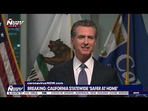 LOCKDOWN: California Gov Newsom issues statewide 'SAFER AT HOME' order