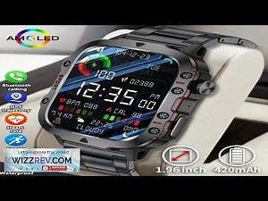 For Xiaomi Military GPS Tracker Smart Watch Men IP68 5ATM Outdoor Sports Review