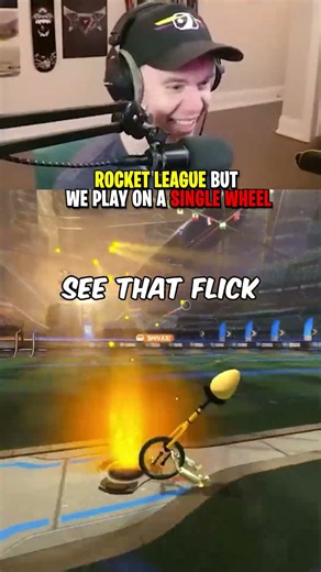 Unicycle Flicks are INSANE #rocketleague #rl