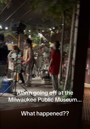 We were just casually exploring the Milwaukee Public Museum when all of a sudden the fire alarm went off. We were told to leave immediately without any explanation. Does anyone know what happened?? We ended up leaving after this 🤷😂🚨‼️😳#mpm #milwaukeepublicmuseum #firealarm #museumtok #milwaukee
