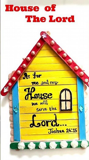 "As for me and my house, we will serve the Lord" -Joshua 24:15 #houseoftheLord #memoryverse #bible