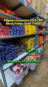 Happy Sunday, Suki fam! 🥰 It’s your last chance to catch the BIGGEST Filipino Black Friday Sale at Sukli.com! Once it ends TONIGHT, tapos na talaga! ⏰ Shop now and enjoy HUGE SAVINGS on your Pinoy must-haves! #blackfridaydeals #PaskongPinoy2025 #filipinoamerican | Sukli - Filipino Grocery Online