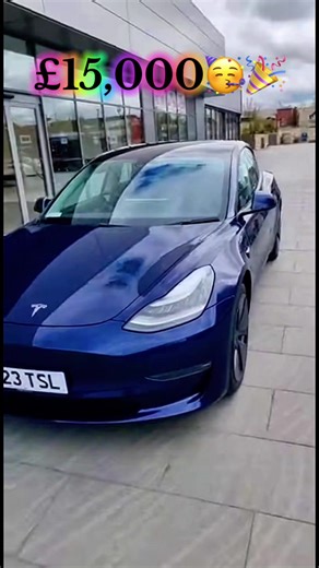 2023 Tesla model 3 Price: £15,000 Downpayment: £2,000 Monthly financing: £800 Clean title #tesla #carsoftiktok #Uk #fyp