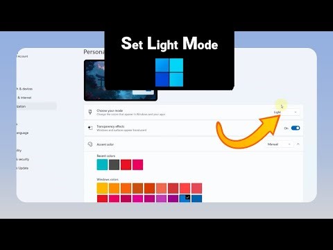How to Set Light Mode on Windows [NEW]