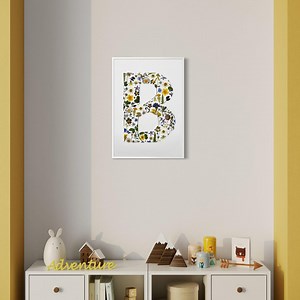 Pressed Flower Monogram Art – Custom Floral Initial, Handmade - Etsy Canada