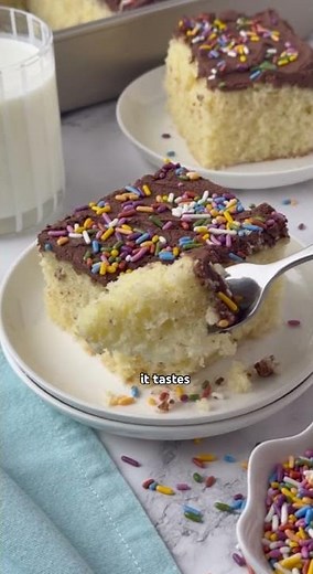 Better than a boxed mix! #cakerecipe
