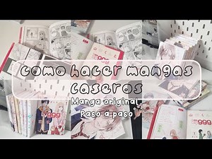 COMO HACER MANGAS CASEROS ORIGINALES ///PASO POR PASO, igual a un original + plantillas, tamaño, tip