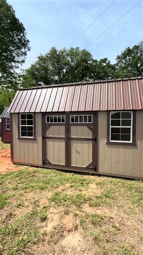 10x16 Side Lofted Barn - Stor-Mor Portable Building