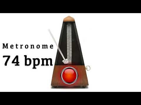 Metronome 74 bpm 🎼