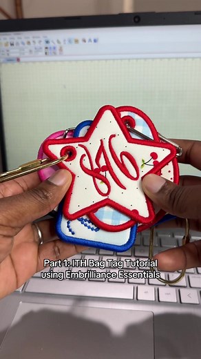 Embrilliance Essentials ITH Bag Tag Tutorial Part 1
