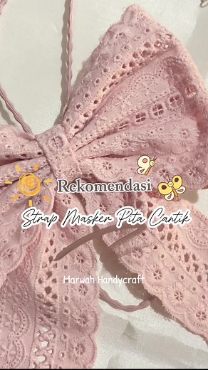 Pilih Warna Strap Masker Katun Premium Korea - Marwah Handycraft