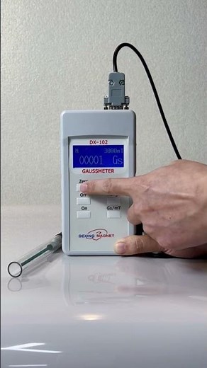 DX-102 Handheld Digital Gauss Meter Portable Magnet Testing Gaussmeter