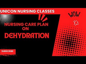 Nursing Care Plan for Dehydration#nursingcare #nursingeducation #nursingcareplan #BSC NURSING