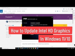 How to Update Intel HD Graphics In Windows 11/10