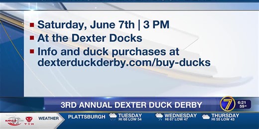 3rd Annual Dexter Duck Derby