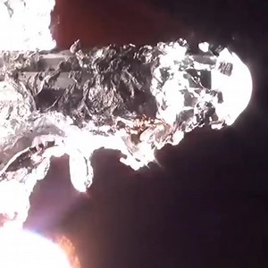 3.3K views · 40 reactions | Plasma wind tunnel vs Solar Array Drive Mechanism: who wins? 樂 Simulating the burn-up during atmospheric reentry of one of the bulkiest items aboard a typical satellite using a plasma wind tunnel. I like burning things - Kath ️ | Australian Research & Space Exploration - Space Australia | Facebook