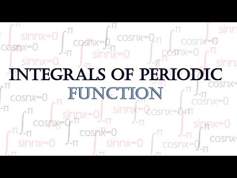 Integrals of periodic functions