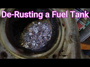 De rusting the Fuel Tank on a Vulcan 900