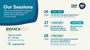 13 reactions | #BIOFACH starts tomorrow, are you ready? 珞 During BIOFACH's Congress, we’ll take part both as speakers and organisers, representing the voices of our members. Here's where else you can find us: https://ifo.am/b-sessions BIOFACH Our main sessions  | IFOAM - Organics International | Facebook