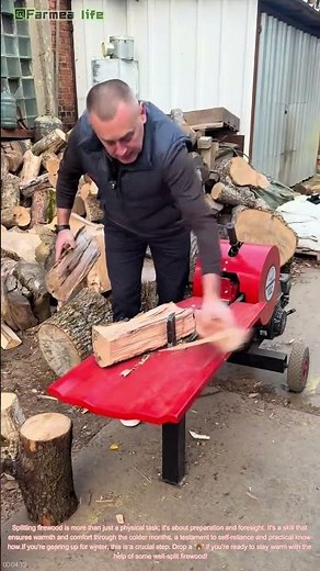 Prepping for Winter: The Art of Firewood Splitting