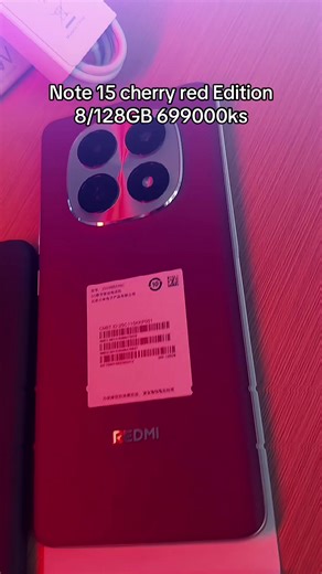 Explore the Note 15 Cherry Red Edition Features