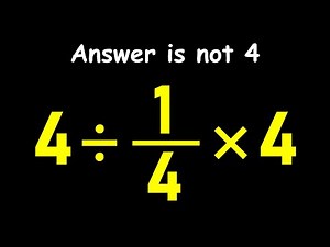 This Simple Math Question Stumps Everyone!