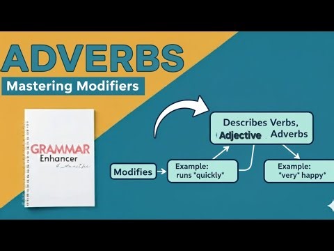 Mastering Adverbs: The One Grammar Lesson You Need to Watch || Adverbs || ||modifiers||