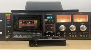 天琴 TASCAM122MKII录音机早期广播级卡座VS爱华PX30随身听