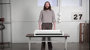 Safco 4899 Giant Stack Flat File Trays, 45-1/4w x 34d x 3h, White(Pack of 2)