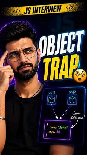 JavaScript Objects Copy Nahi Hote 😵 | Reference Explained